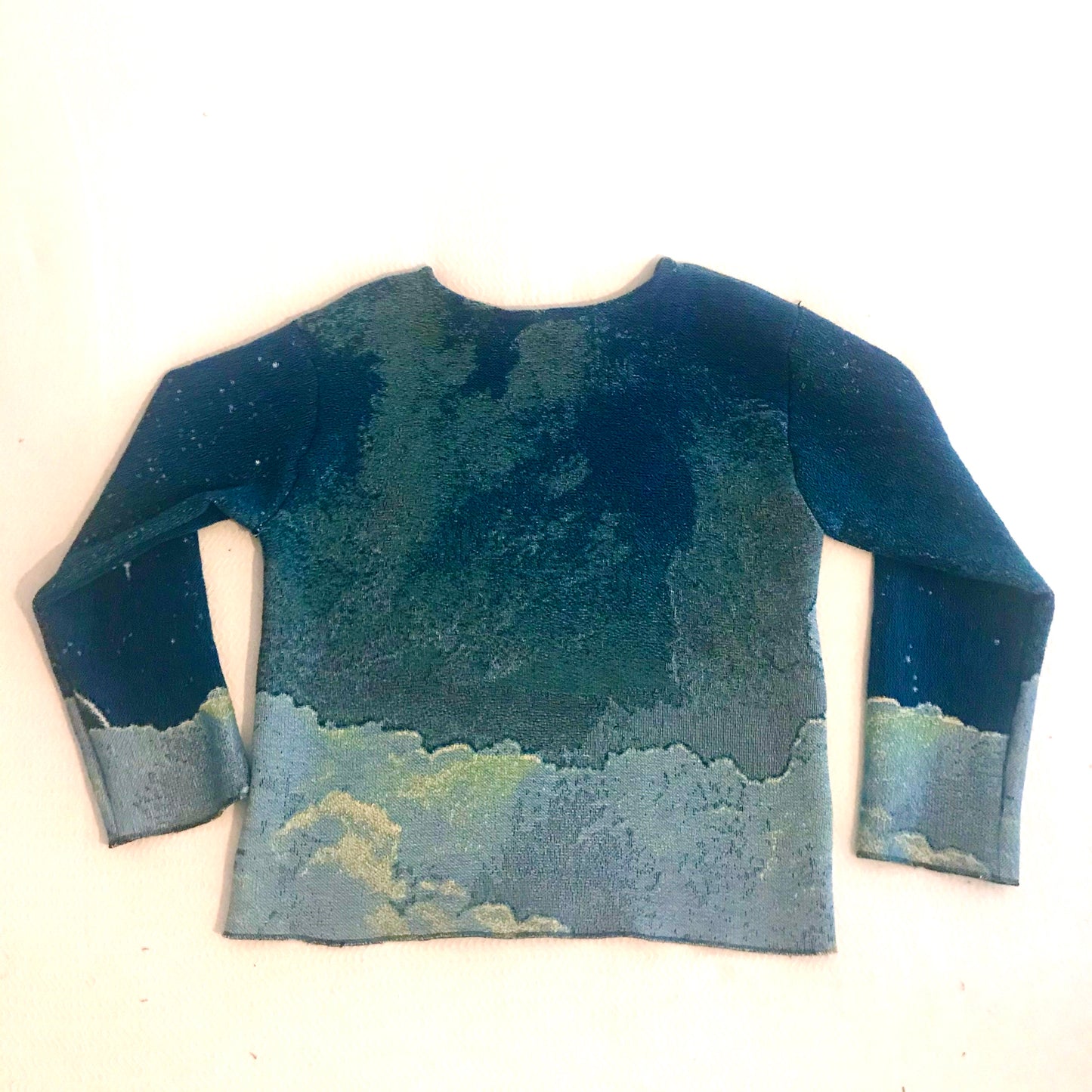 Cloud$ Woven Tapestry Crewneck - Starving Brand