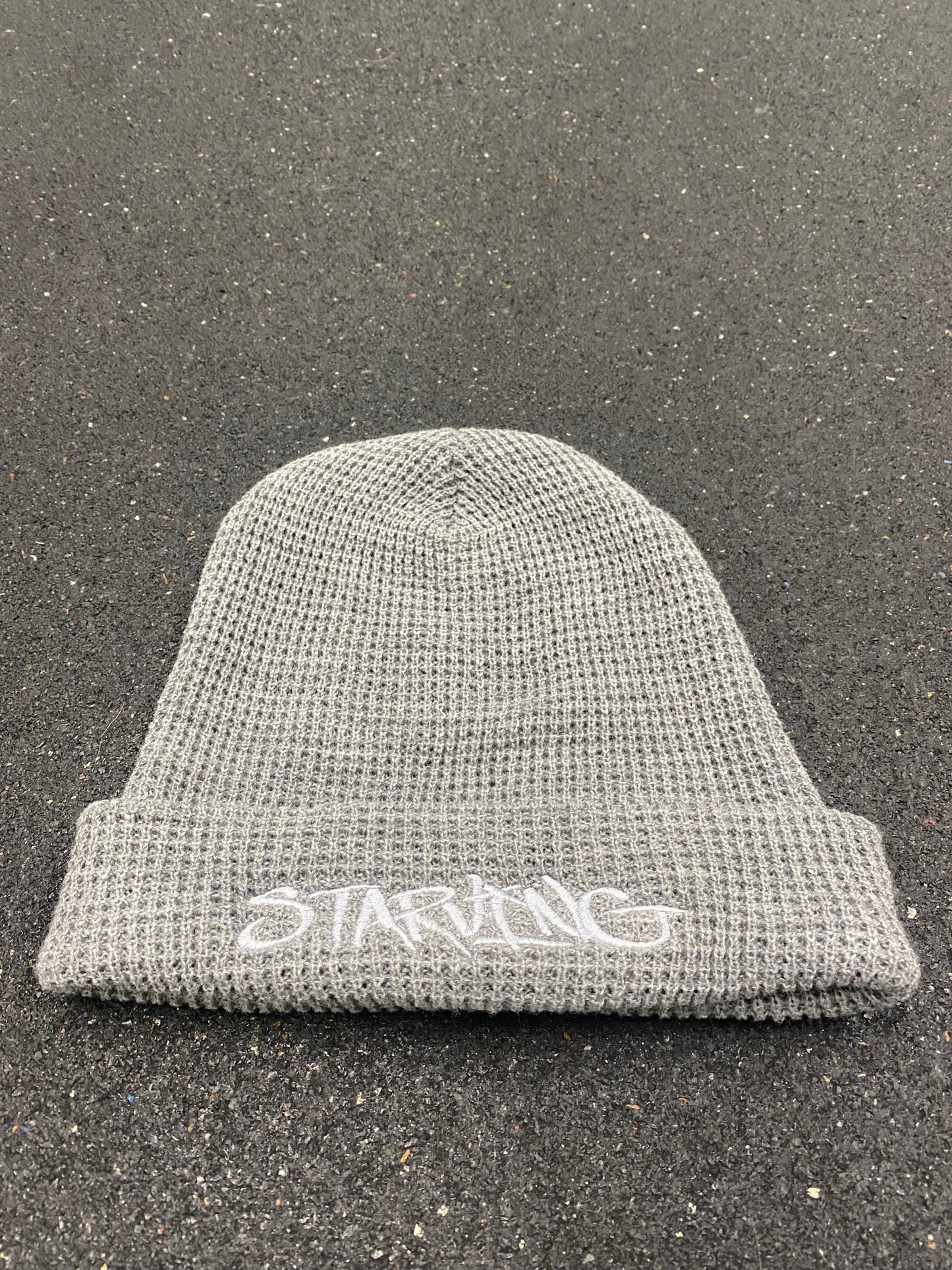 WAFFLE BEANIE - GREY