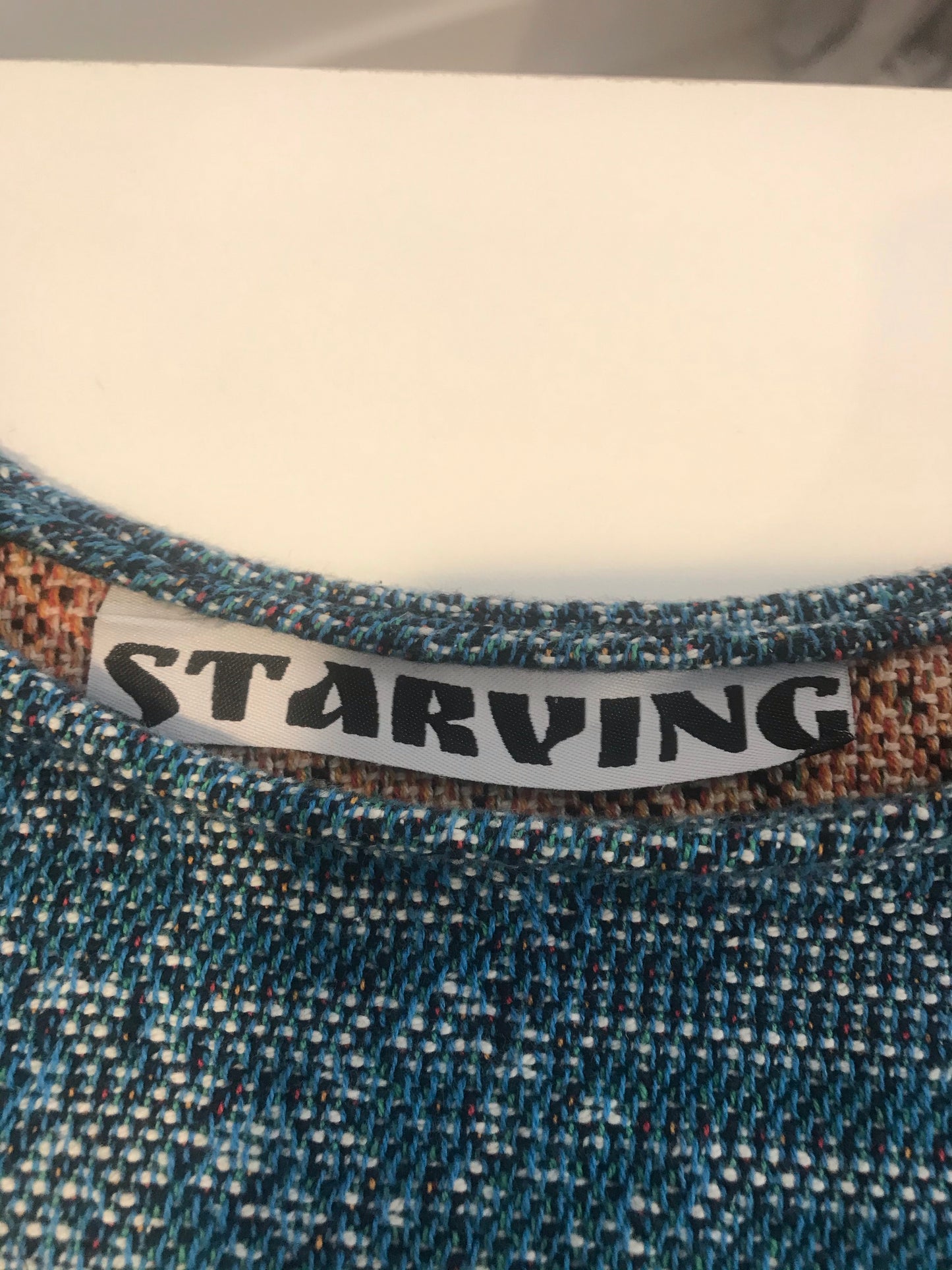 Cloud$ Woven Tapestry Crewneck - Starving Brand