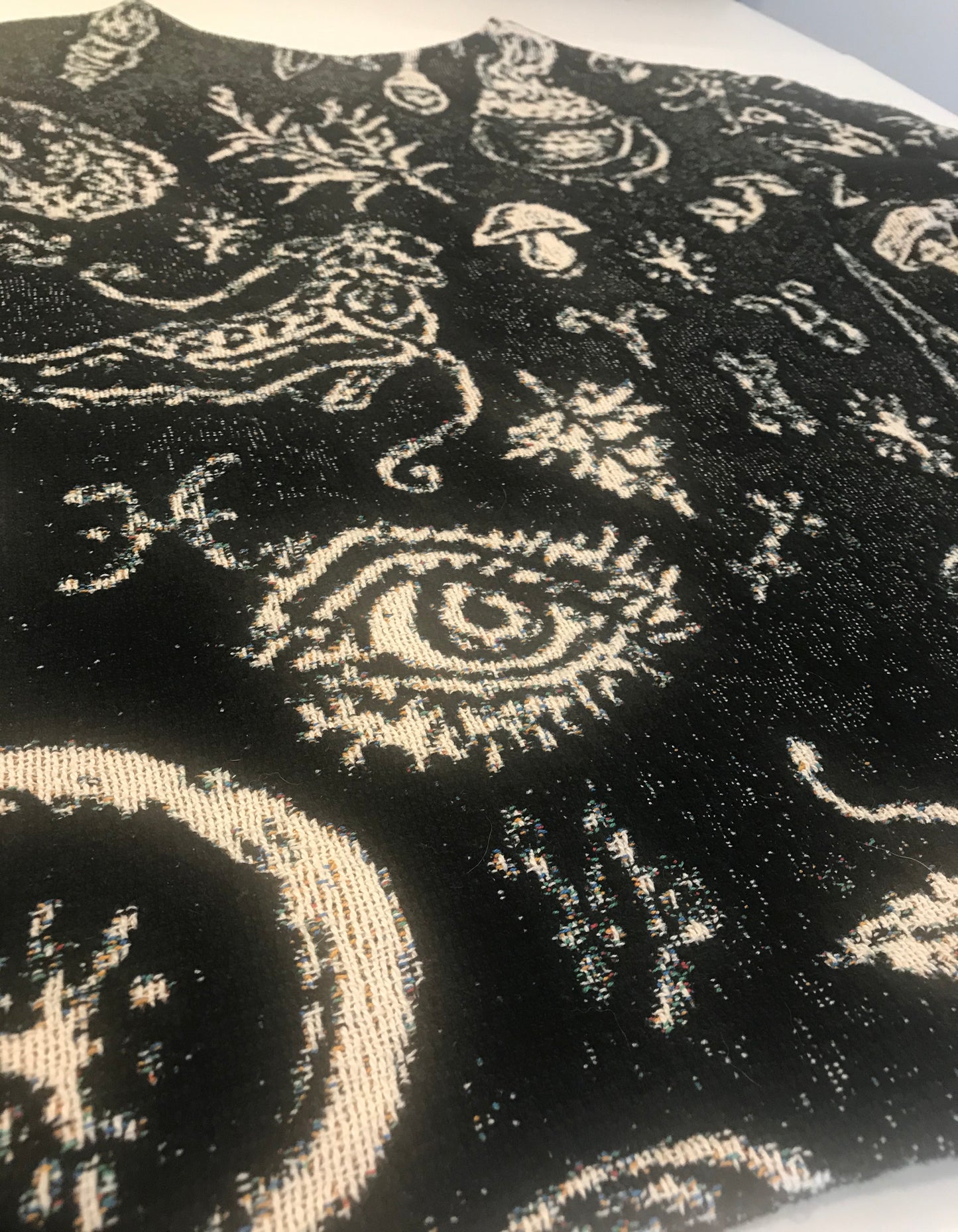 Dark Magic Woven tapestry Crewneck - Starving Brand