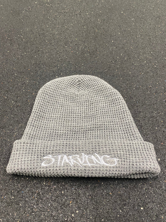 WAFFLE BEANIE - GREY