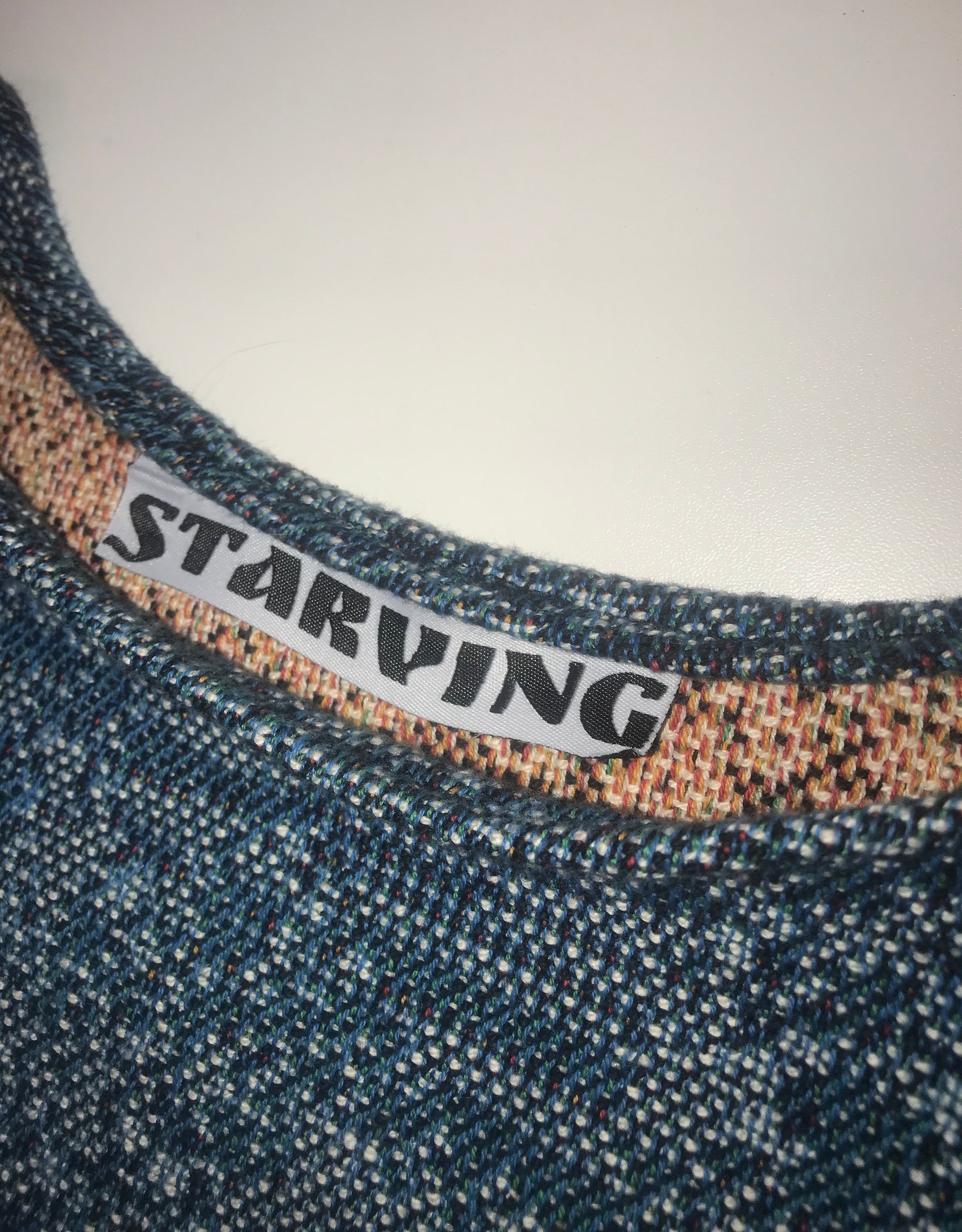Cloud$ Woven Tapestry Crewneck - Starving Brand
